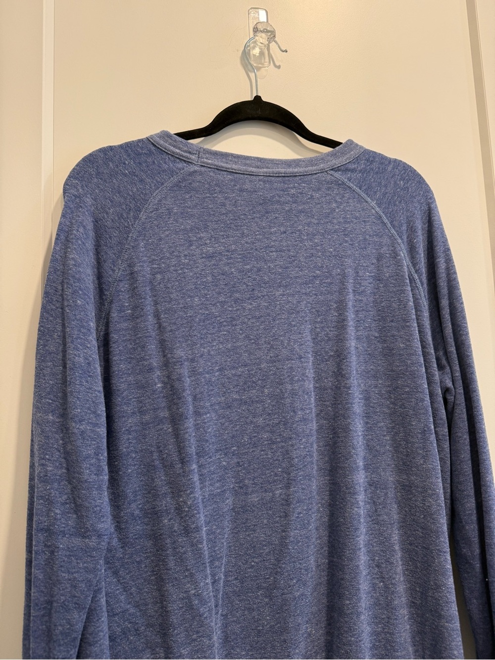 Alternative Blue Graphic Crewneck Sweatshirt with White Text - Size L - Picture 9 of 9
